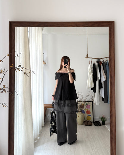Tier cargo pants
