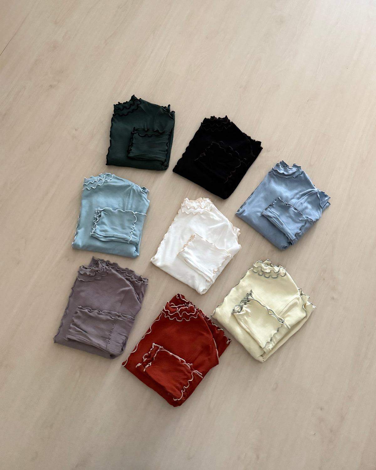 穿指捲捲麻糬長袖tee