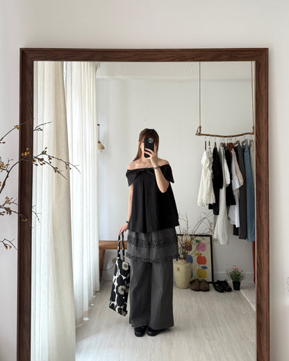 Tier cargo pants