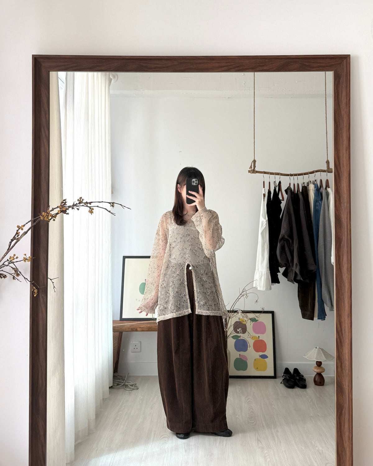 Bean mesh top