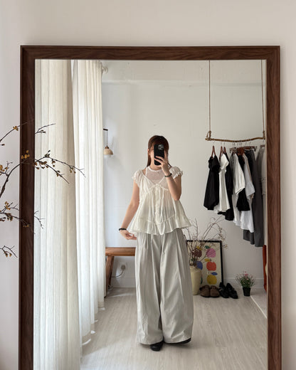 Sheer crystal tank