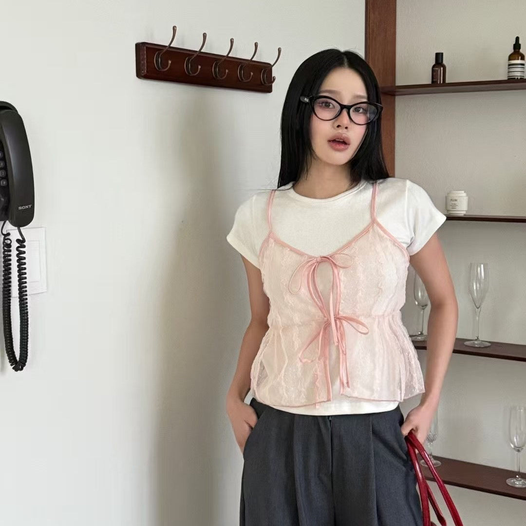 Double little ribbon layer