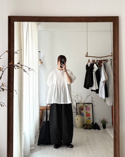 Ripple princess blouse