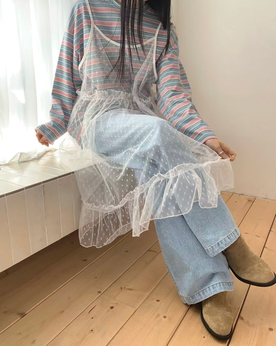 小圓點層搭