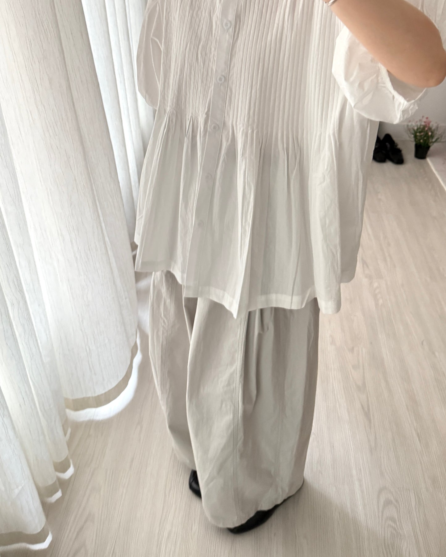 Ripple princess blouse