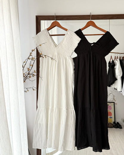 Mina shirring dress 2.0
