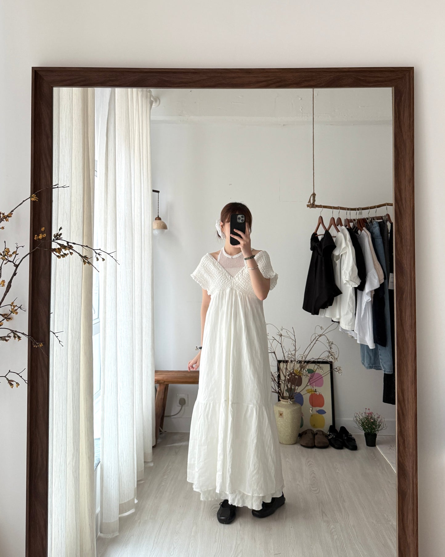 Mina shirring dress 2.0