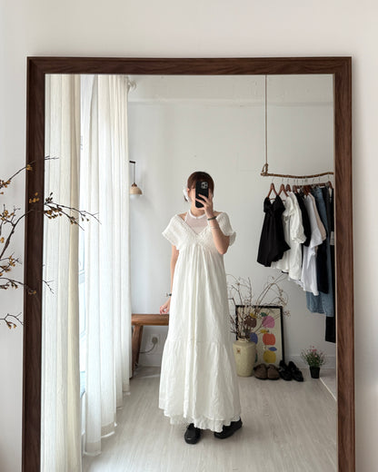 Mina shirring dress 2.0