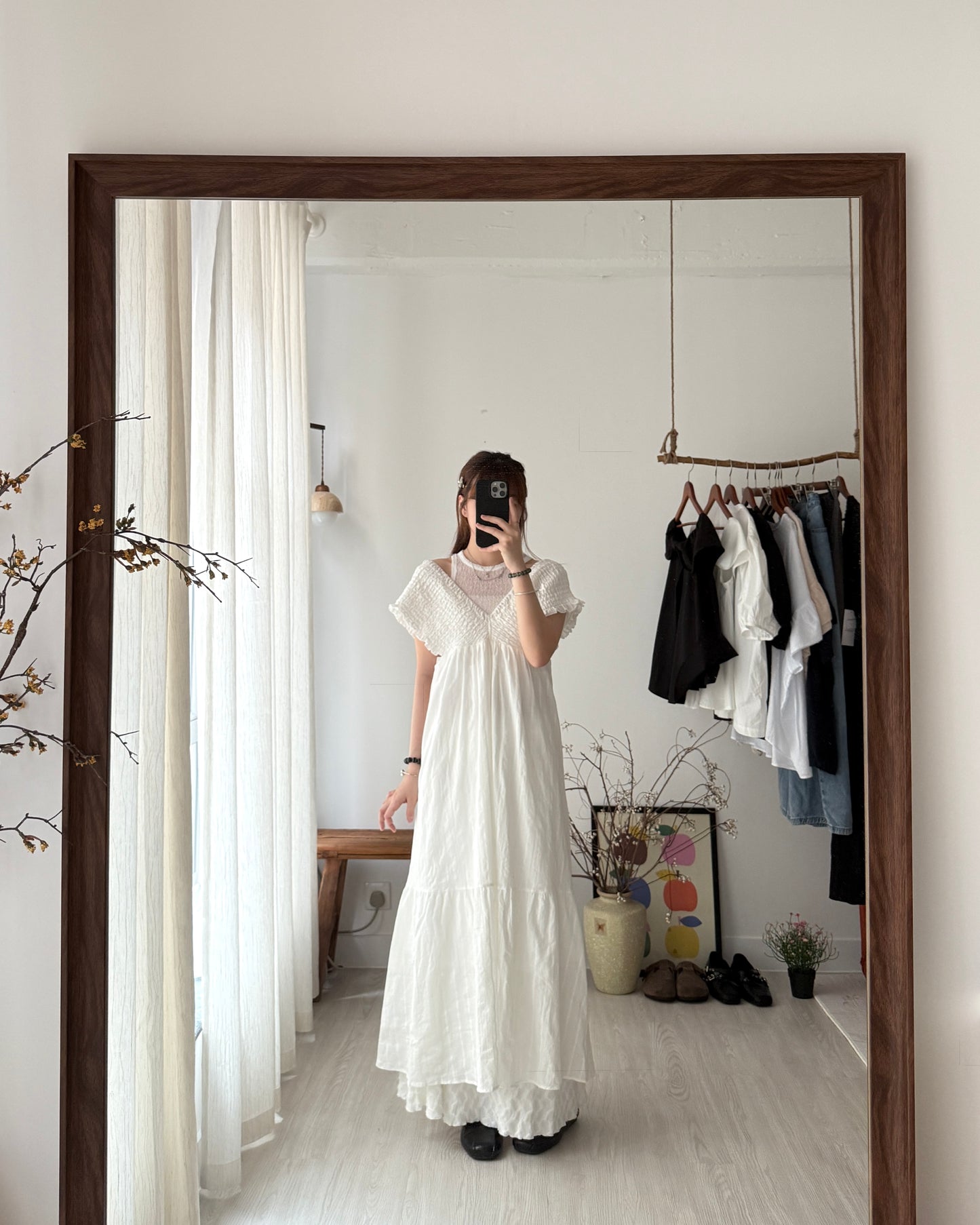 Mina shirring dress 2.0