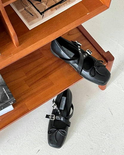 Softy leather shoes☁️