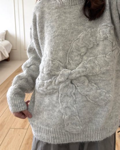 Lily ribbon sweater