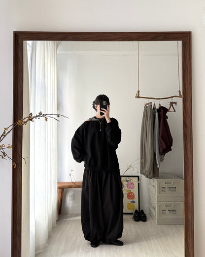Maxine top(假兩件)