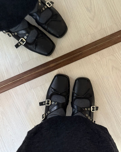 Softy leather shoes☁️