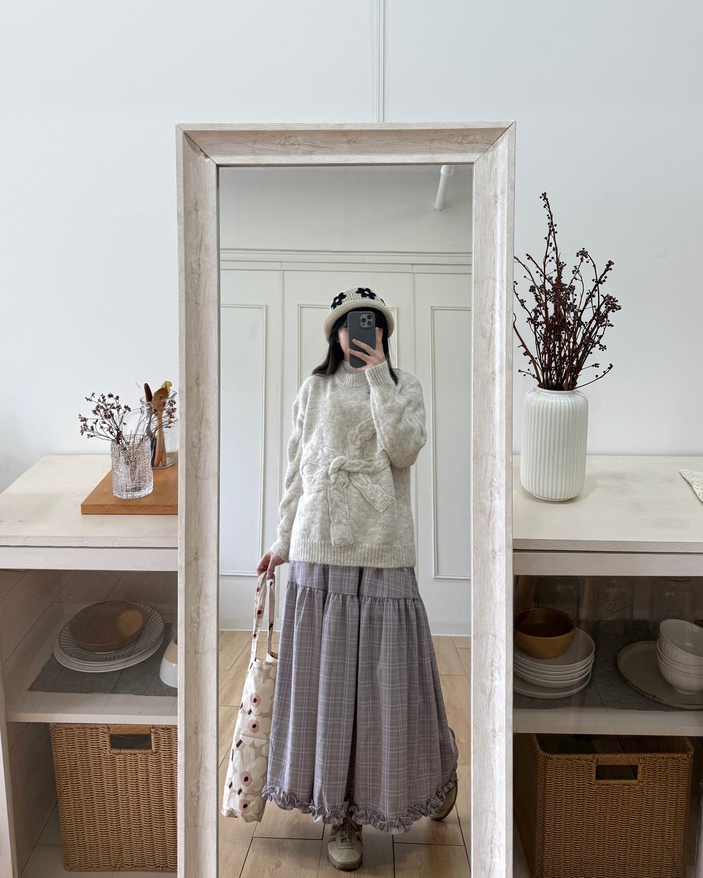 Syringa ruffle skirt