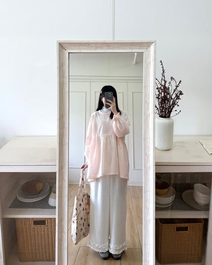 ruffle邊bb綿裙褲