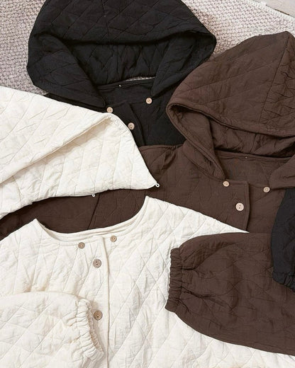 軟綿綿棉被外套(帽仔可拆)