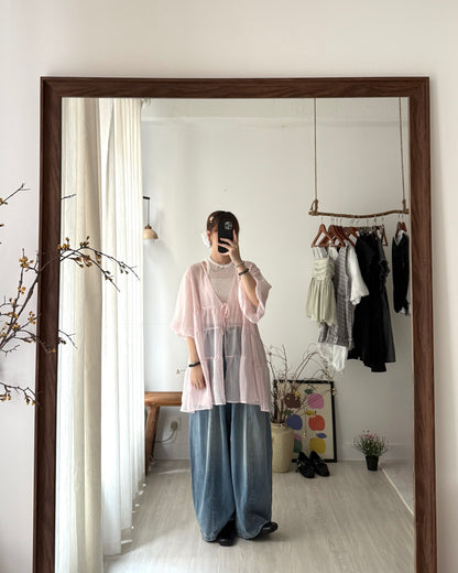 Sheer crystal tank