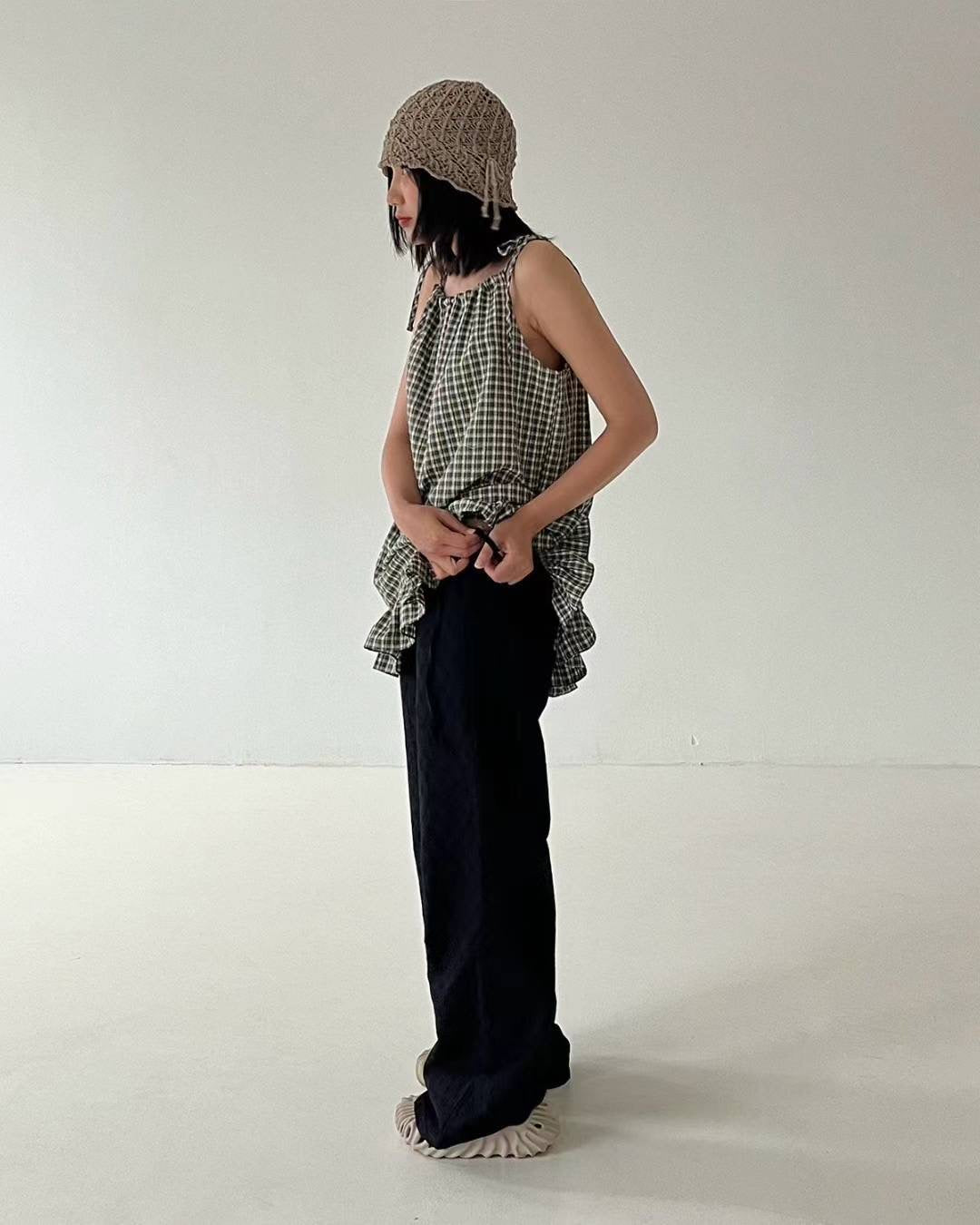 🎾Bobo lattice dress