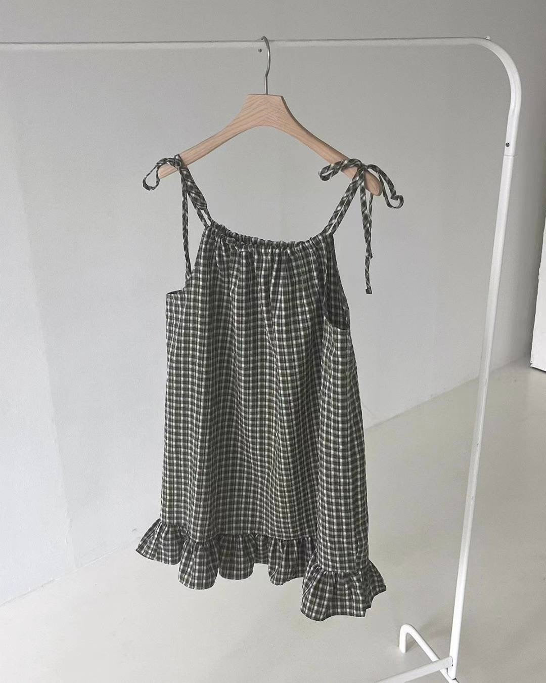 🎾Bobo lattice dress
