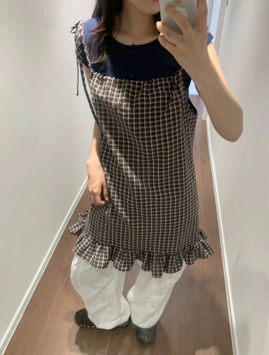 🎾Bobo lattice dress