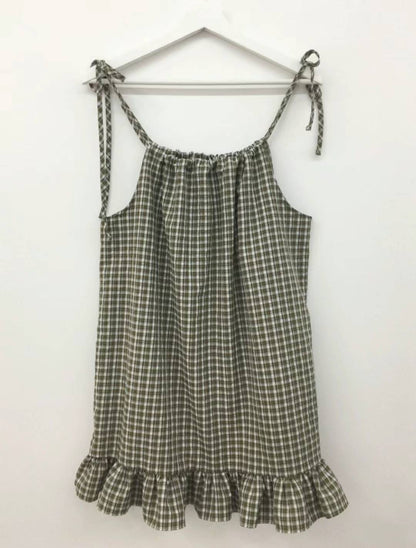 🎾Bobo lattice dress