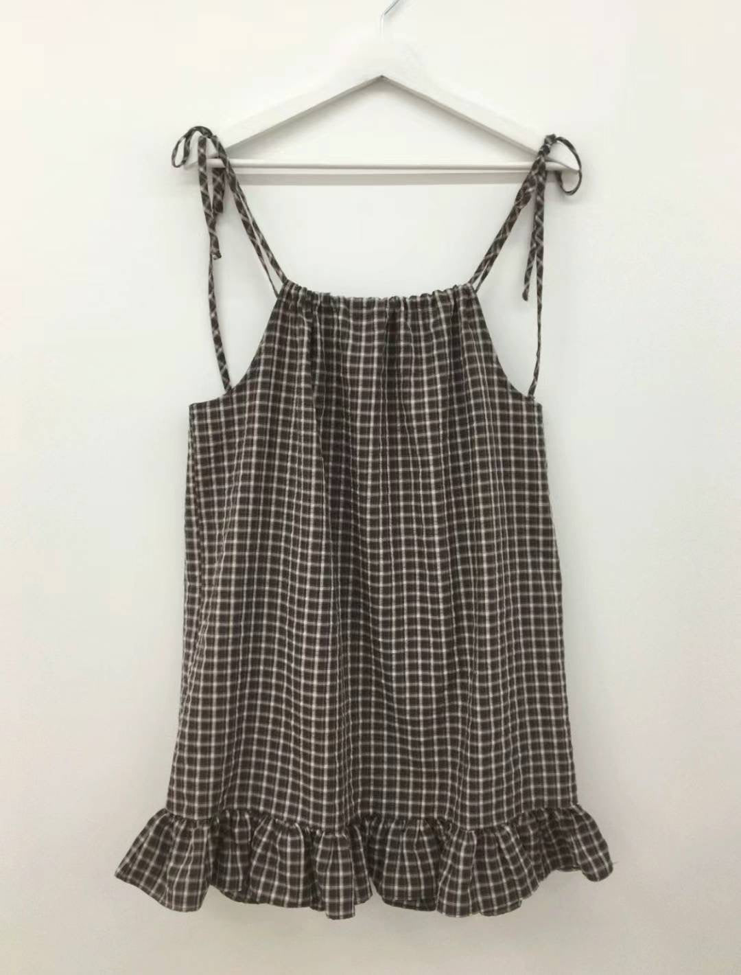 🎾Bobo lattice dress