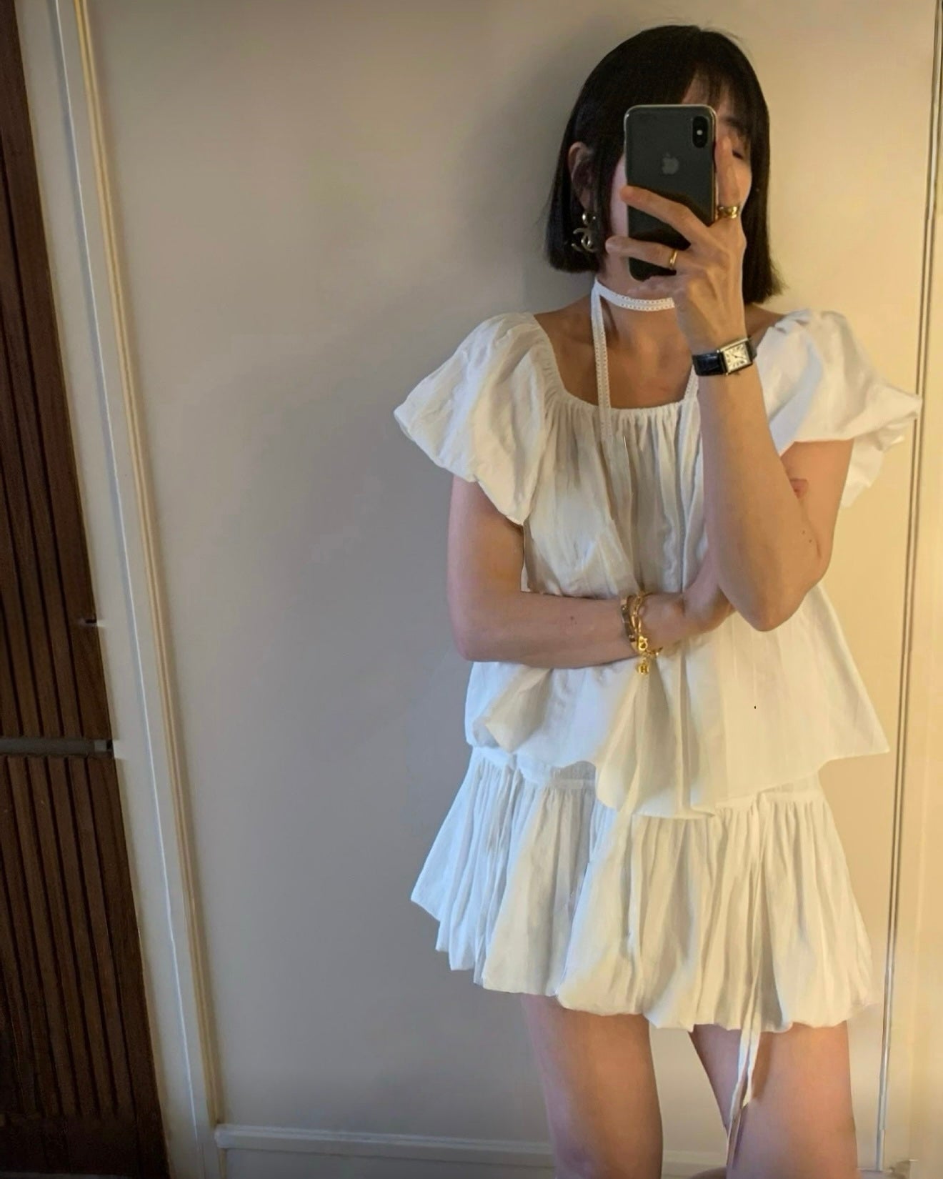 ʚɞMona 2way blouse(with belt)