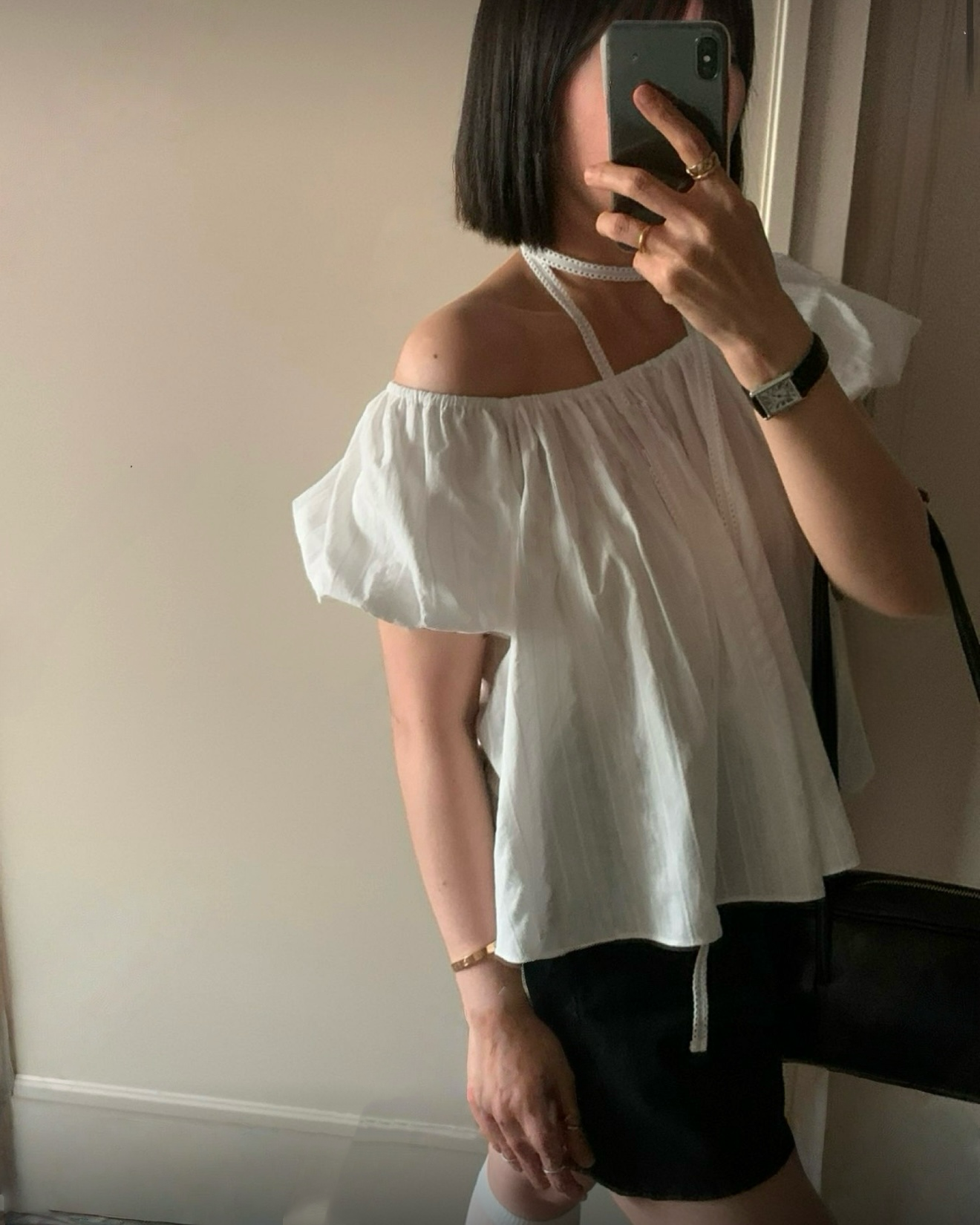 ʚɞMona 2way blouse(with belt)