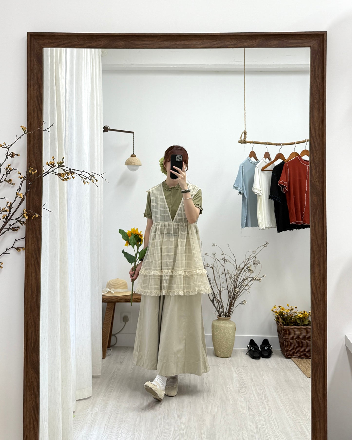 麻糬拼色捲捲Tee