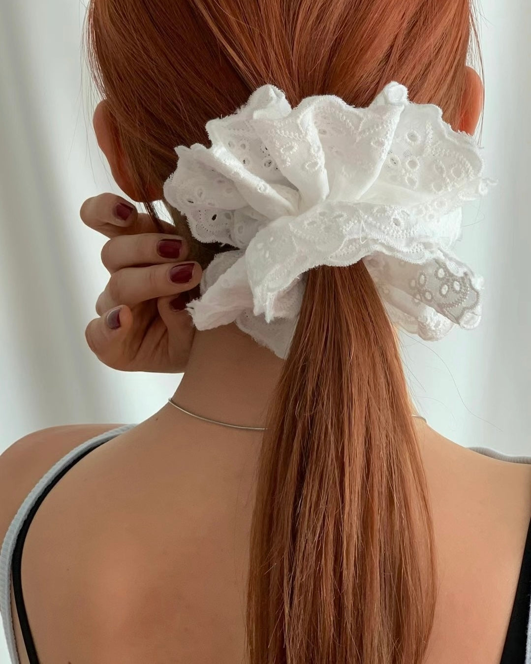 ❀ 鏤空通花髮圈