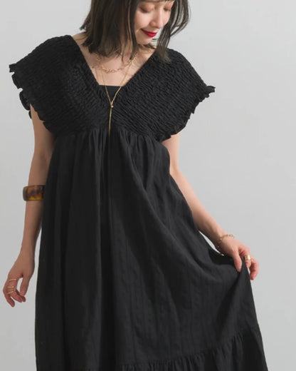 Mina shirring dress 2.0