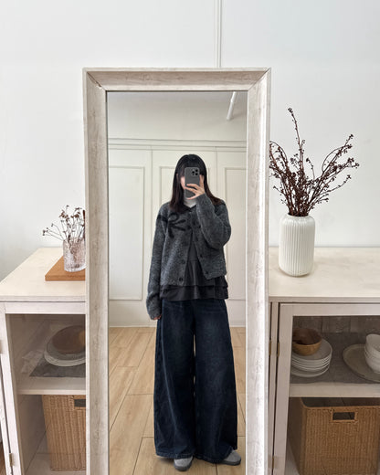 荷葉邊層疊打底