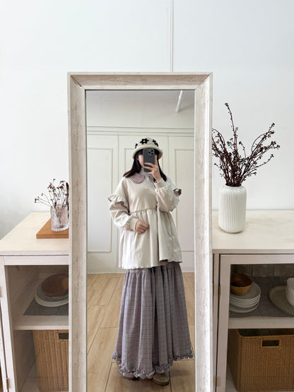 Syringa ruffle skirt