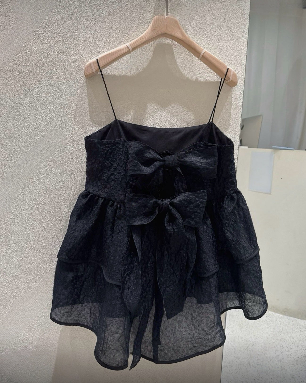 Double ribbon camisole