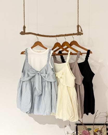 Ribbon balloon vest set