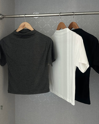 糯米糍高領tee