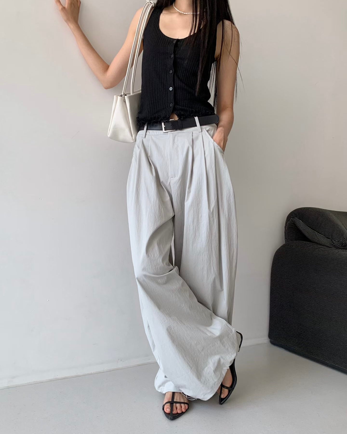 Drawstring cargo pants