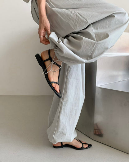 Drawstring cargo pants