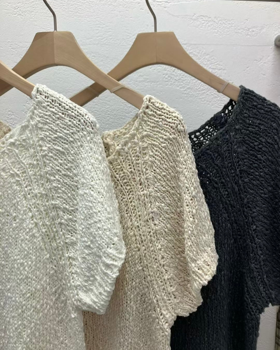 Circle knit top