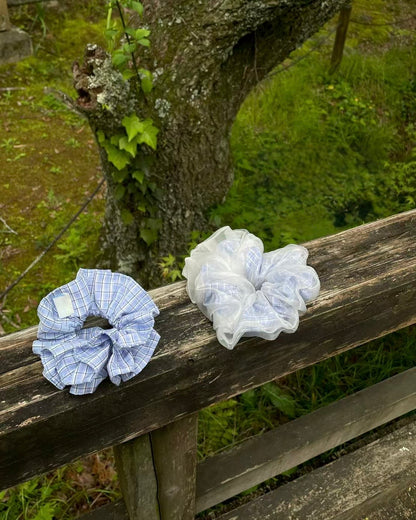 Bean sprout scrunchie🌱
