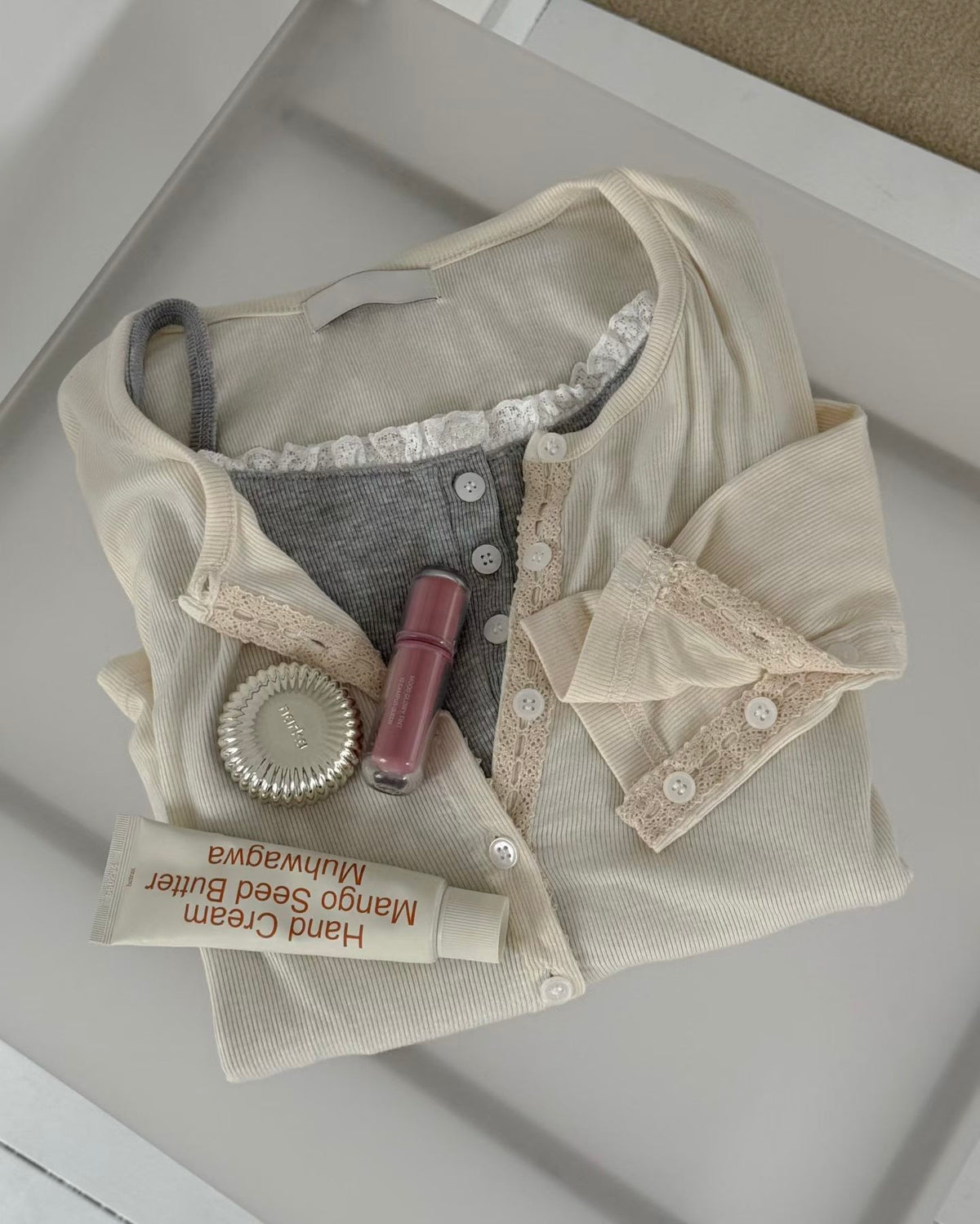 Jelly soft cardigan