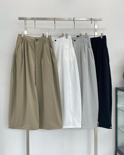 Drawstring cargo pants