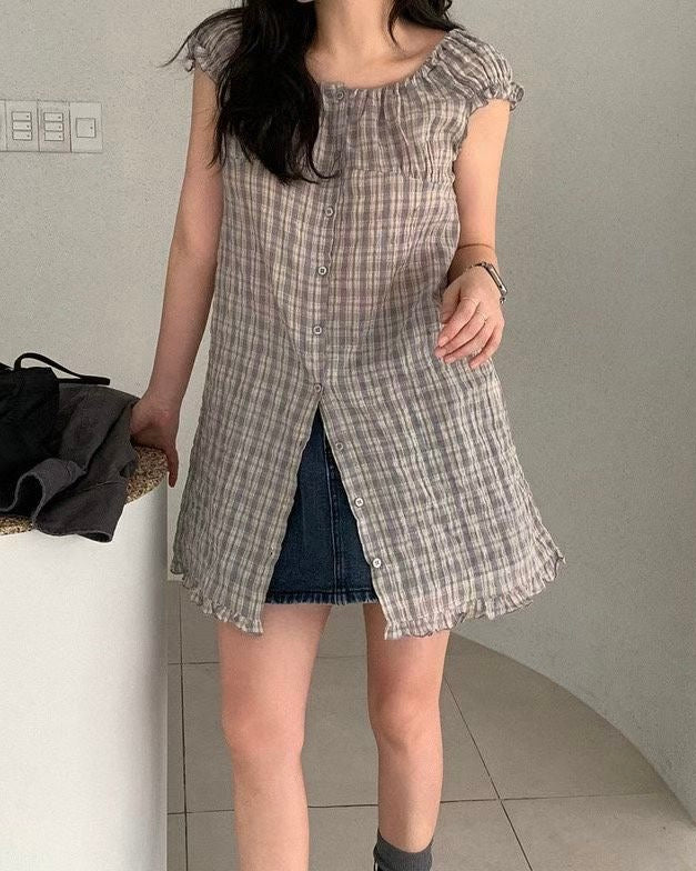 Woody ruffle dress