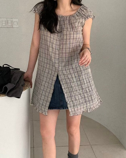 Woody ruffle dress