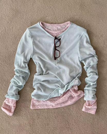 Seoul lace T
