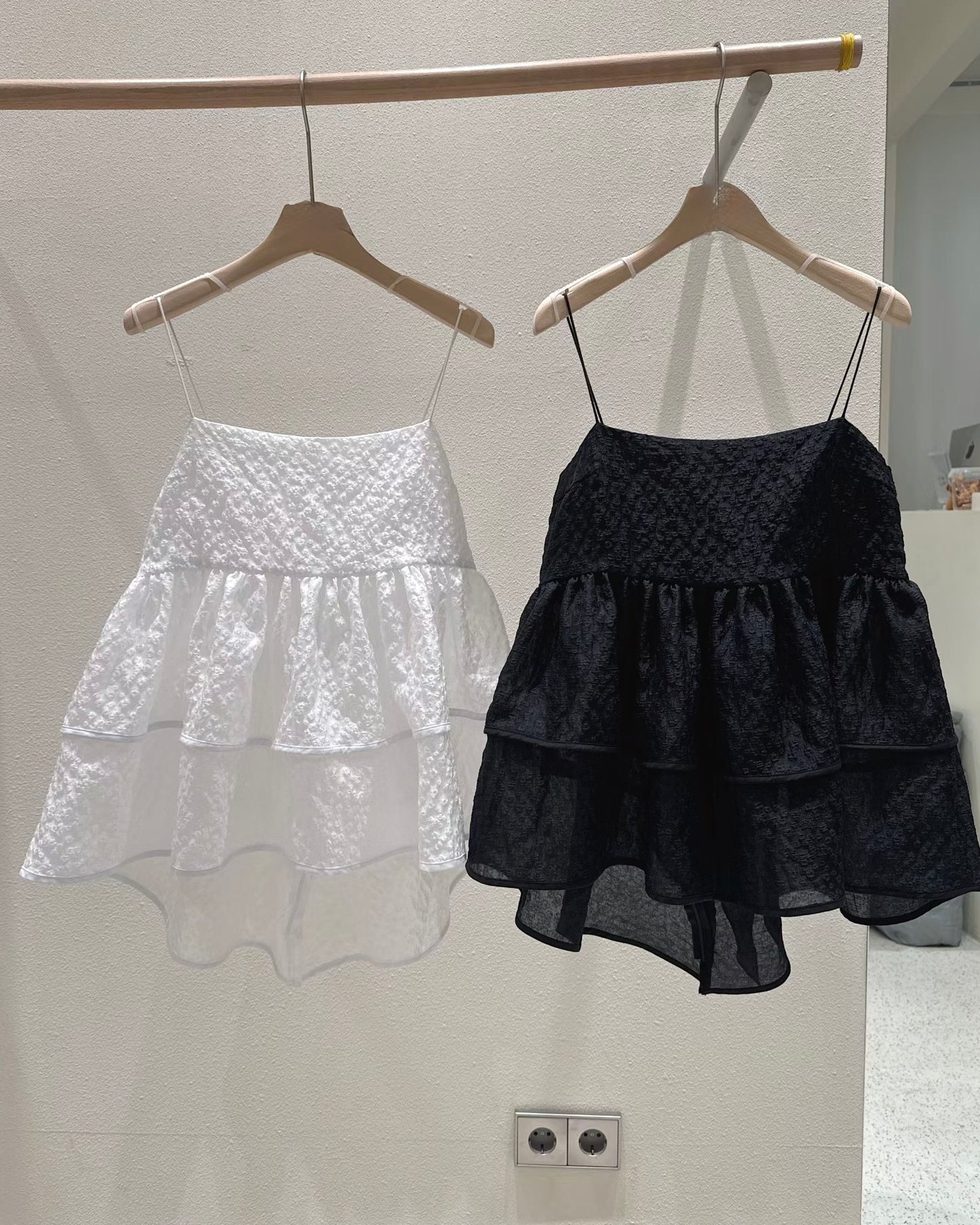 Double ribbon camisole