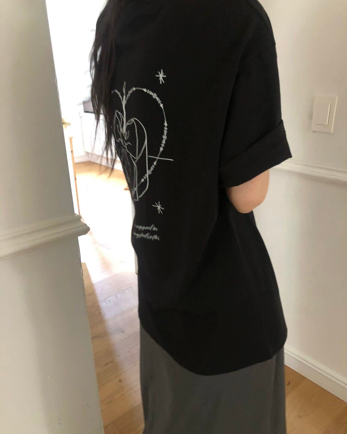 Ribbon cake tee