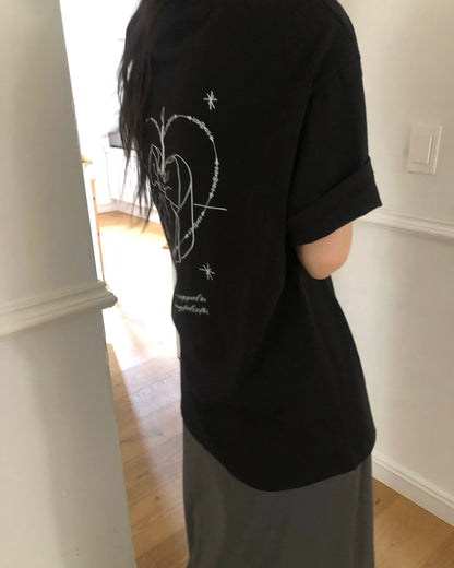 Ribbon cake tee